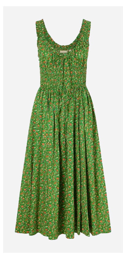 Emmaretta Dress In Jardin Du Chateau