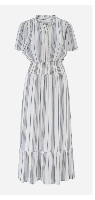 Brent Dress In Salino Stripe
