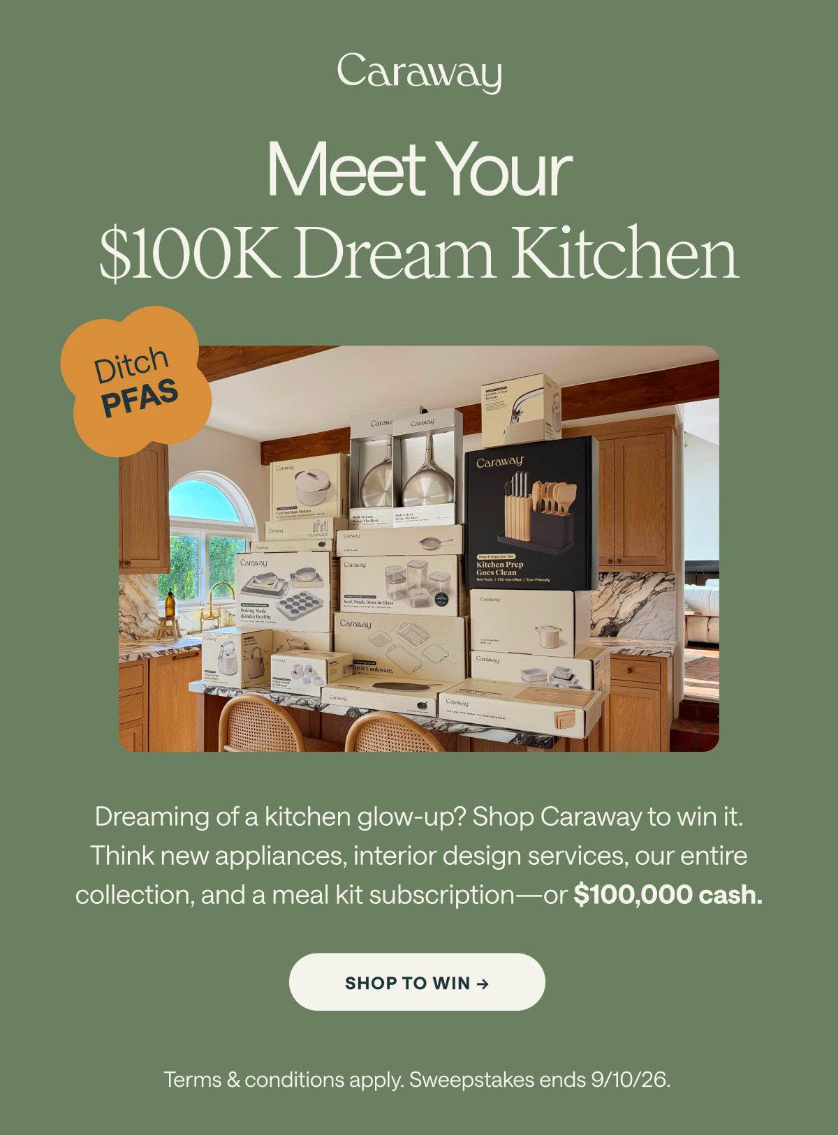 Meet Your $100K Dream Kitchen | Shop To Win 