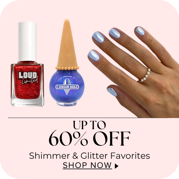 Up to 60% off Shimmer & Glitter