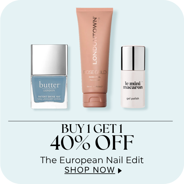 BOGO 40% off Euro Nail Edit