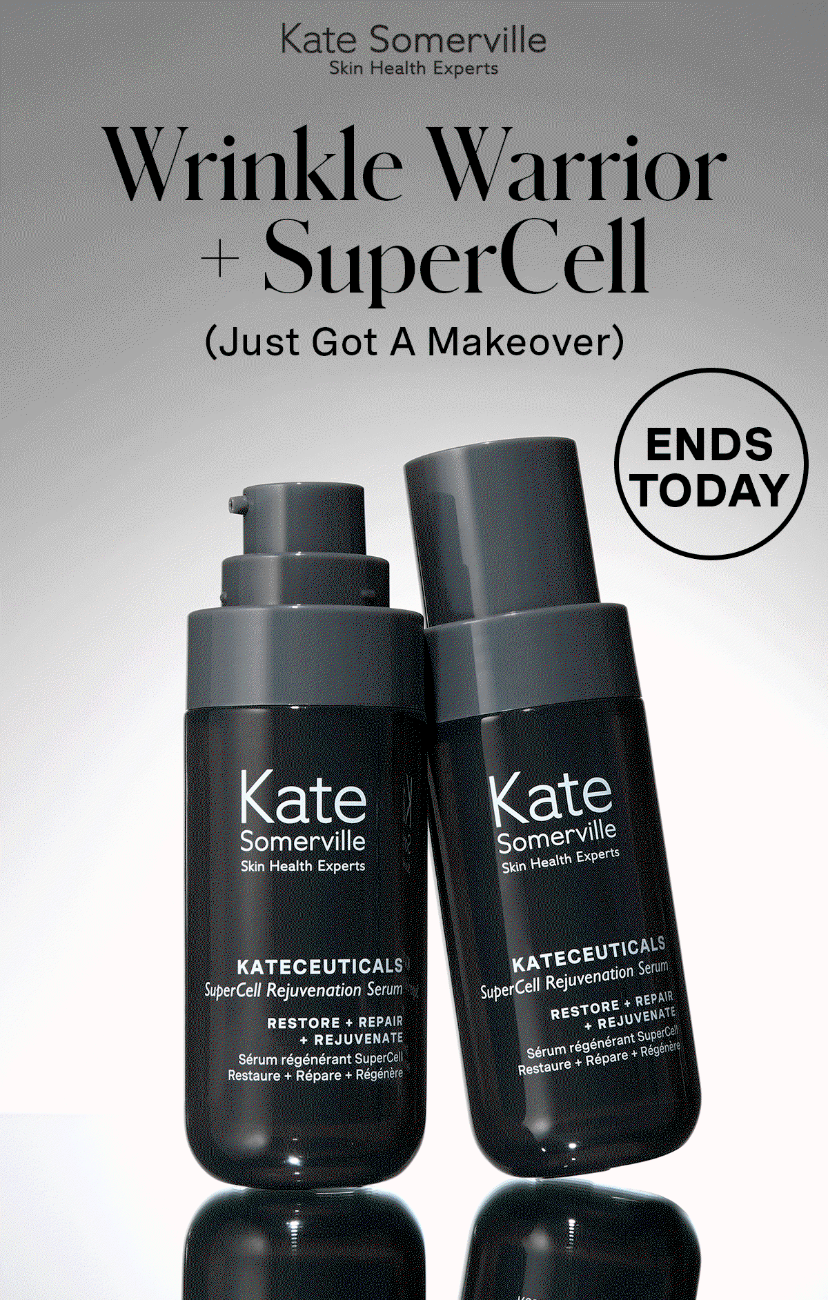 Kate Somerville Skin Health Experts | Wrinkle Warrior + SuperCell (Just Got A Makeover) | 20% OFF