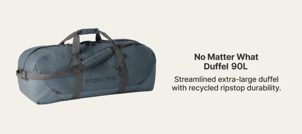 No Matter What 90L Duffel Bag
