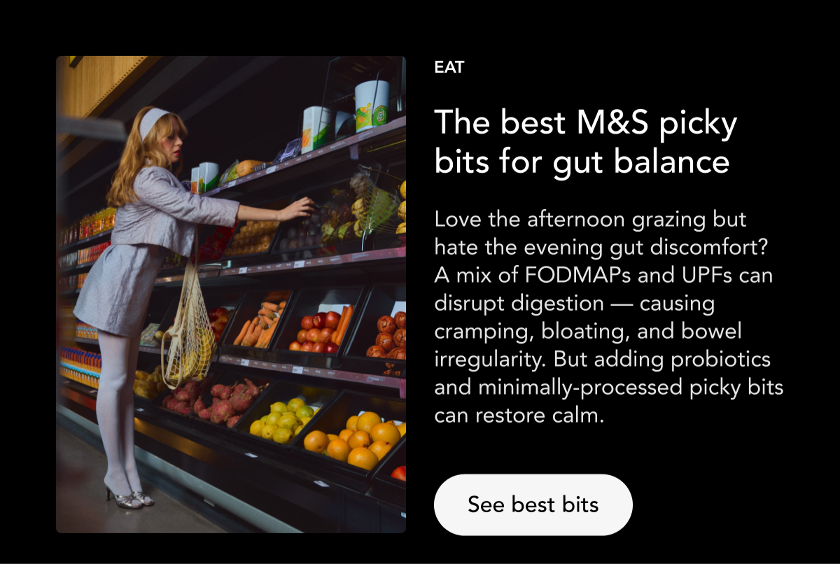 The best M&S picky bits for gut balance