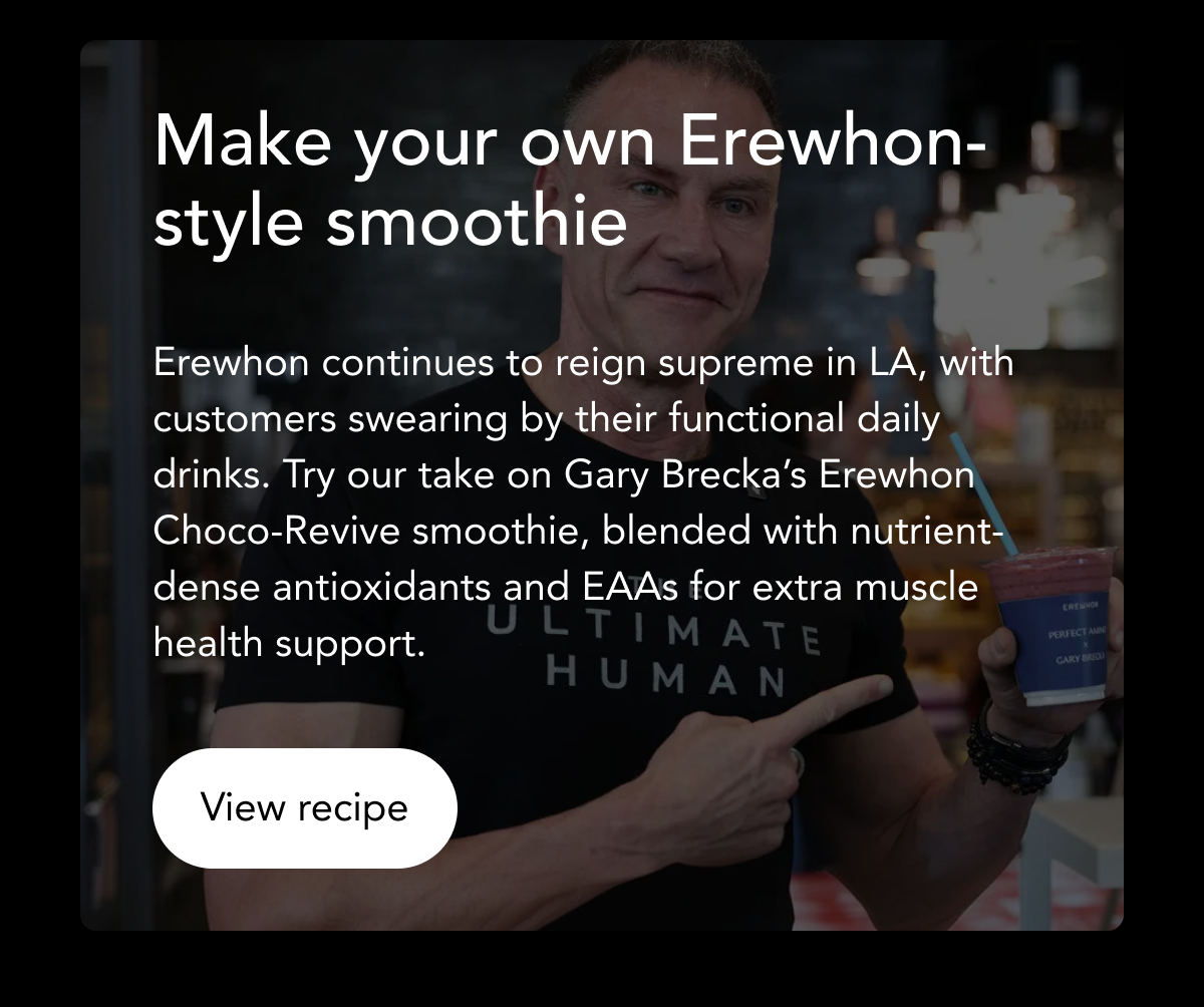 Make your own Erewhon-style smoothie