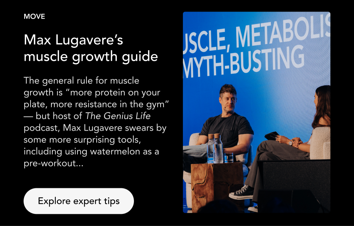 Max Lugavere's muscle growth guide