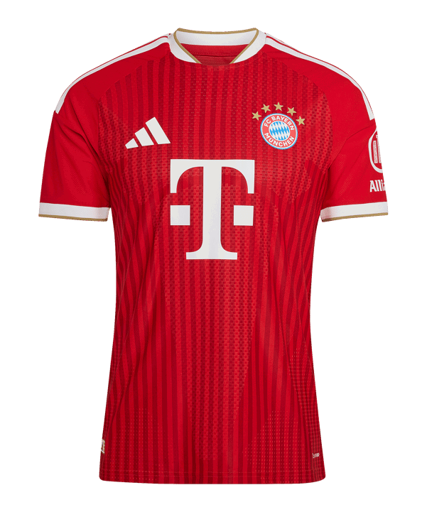 adidas FC Bayern München Authentic Trikot Home 2026/2027 Rot