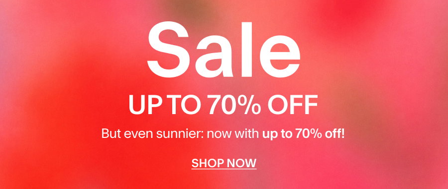 Up to 70% off sale