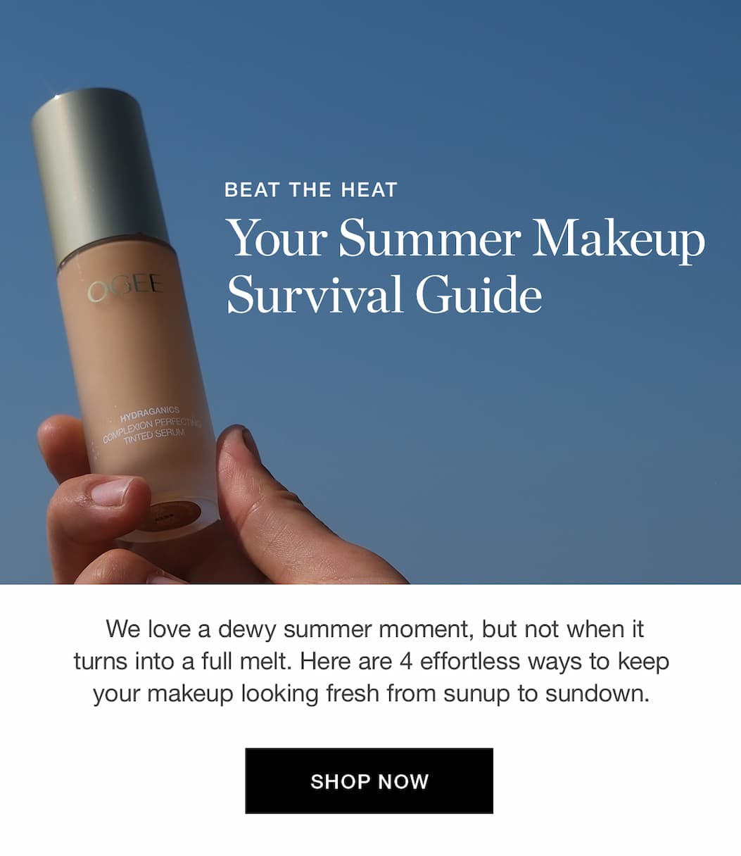 BEAT THE HEAT | Your Summer Makeup Survival Guide | We love a dewy summer moment, but not when it turns into a full melt. Here are 4 effortless ways to keep your makeup looking fresh from sunup to sundown.