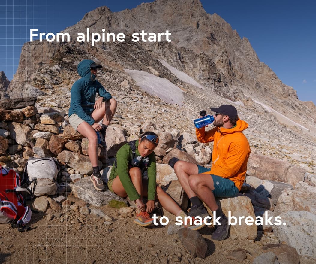 From alpine start to snack breaks.