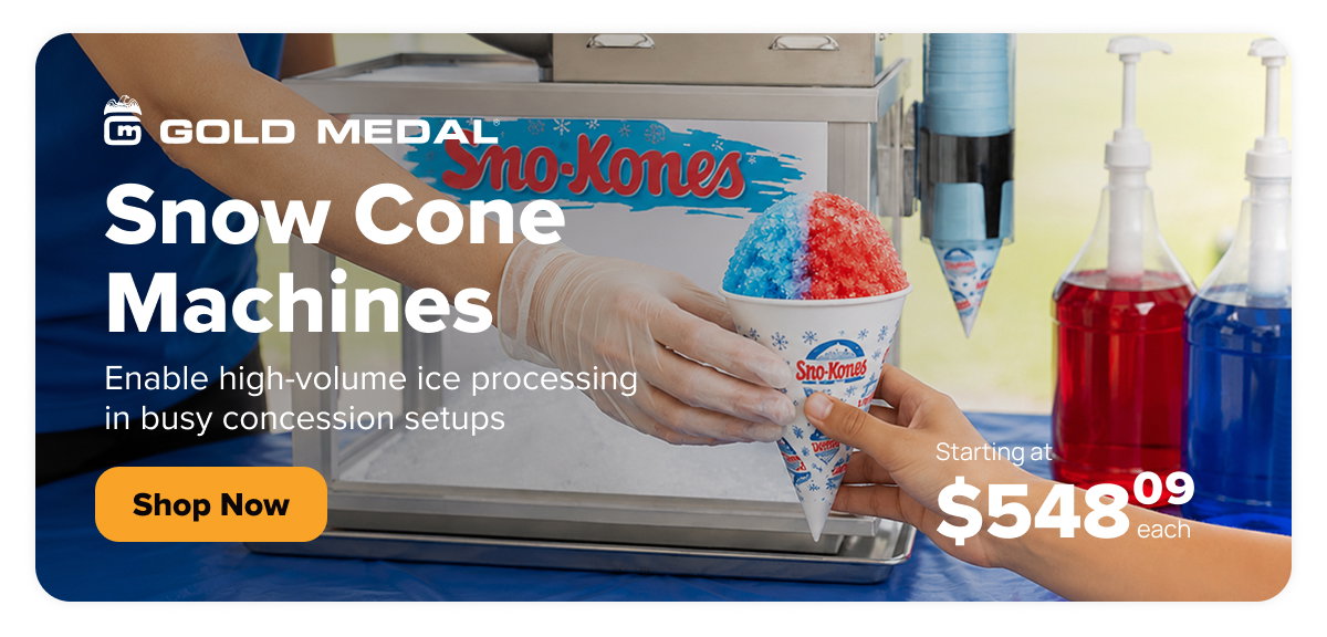 Gold Medal Snow Cone Machines