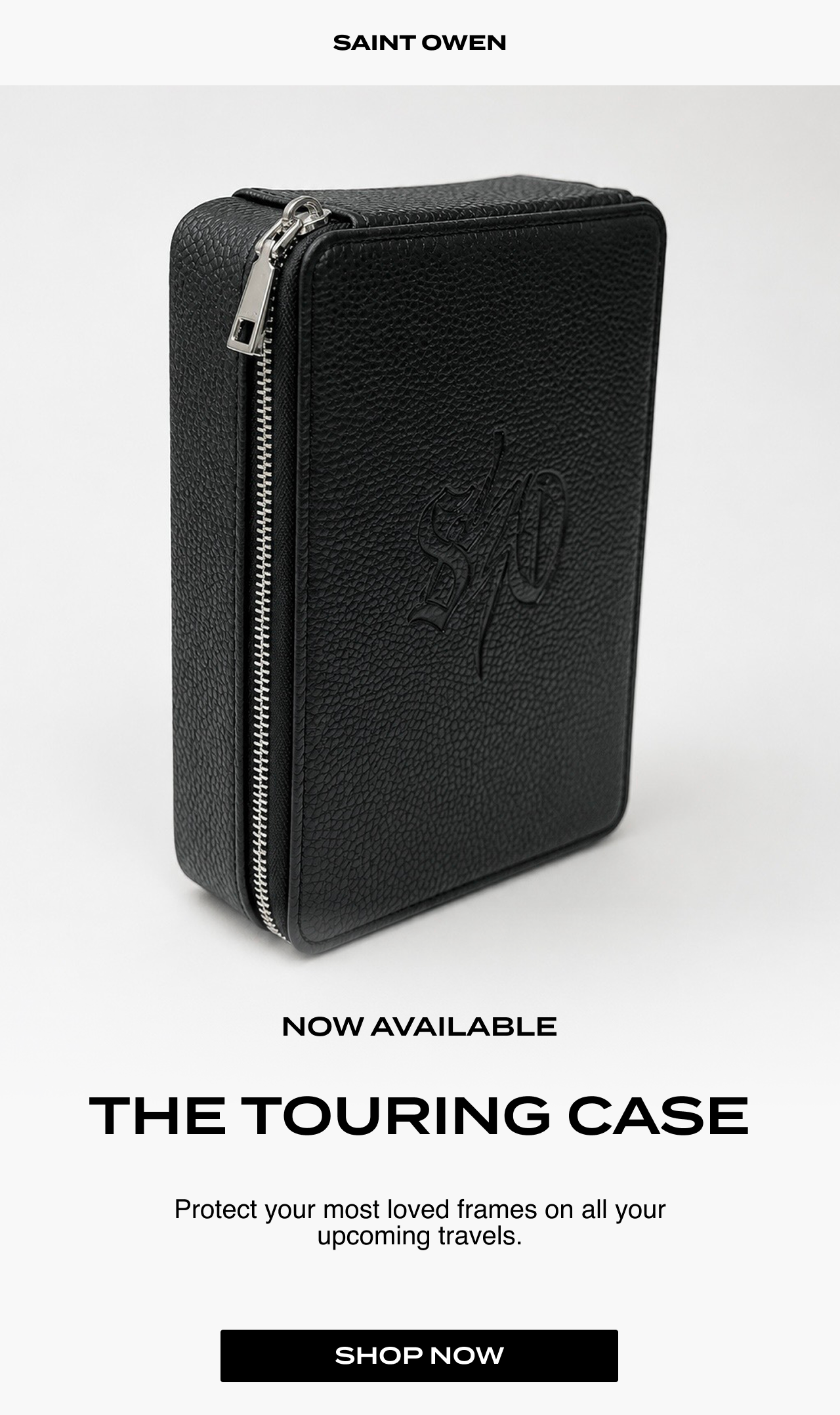 Now available. The touring case. Shop now.
