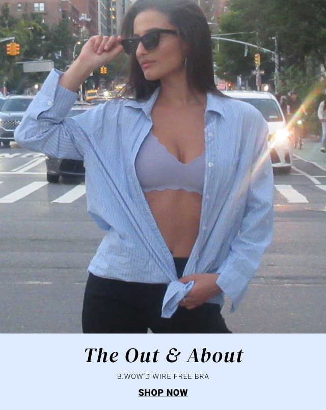 b wow'd wire free bra