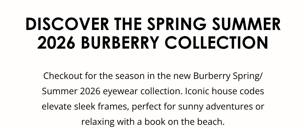 discover ss26 burberry collection