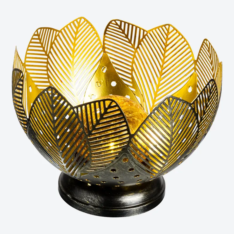 Solar-Leuchte "Lotuskelch", Ø ca. 20 cm
