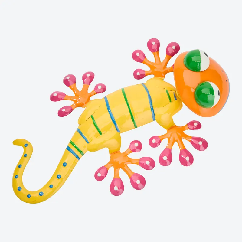 Wandhänger Gecko, ca. 5x26x17 cm