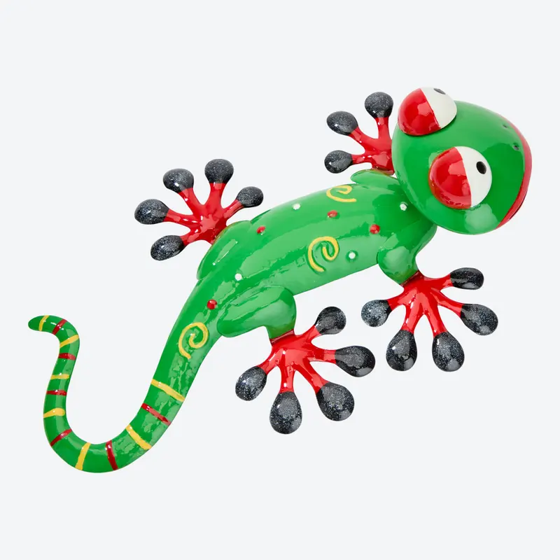 Wandhänger Gecko, ca. 5x26x17 cm
