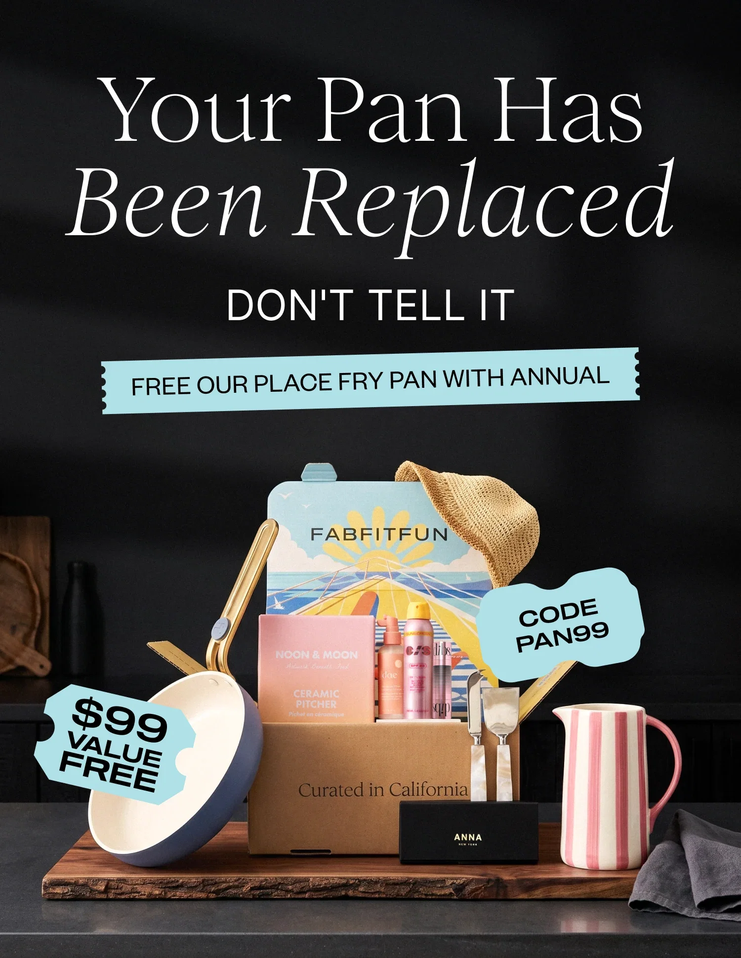 Your Pan Has Been Replaced | DON'T TELL IT | FREE OUR PLACE FRY PAN WITH ANNUAL