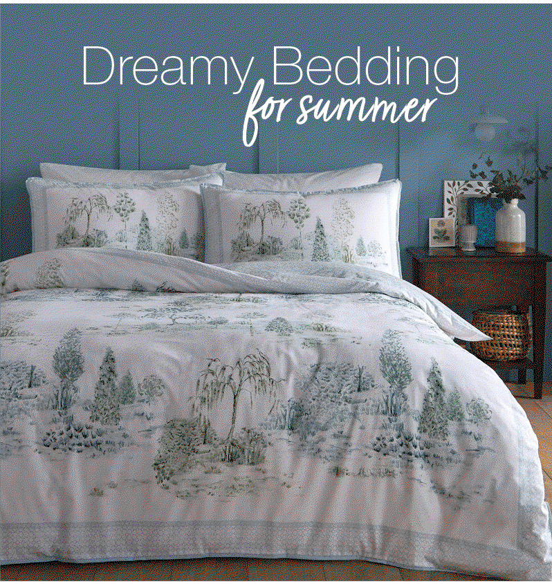 Dreamy Bedding for summer