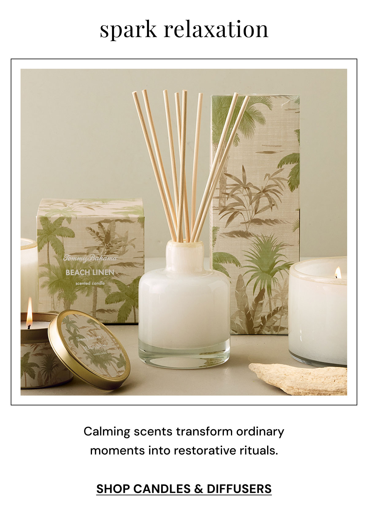 Shop Candles & Diffusers