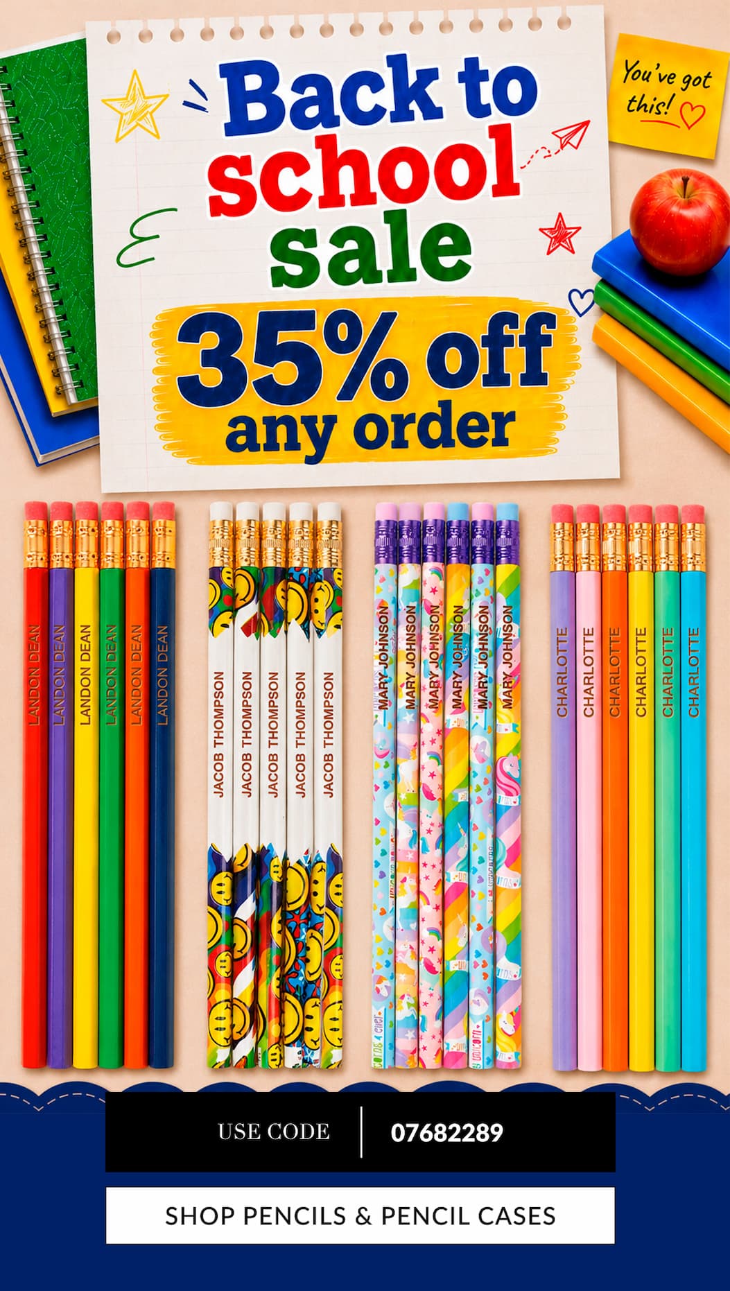 35% off any order