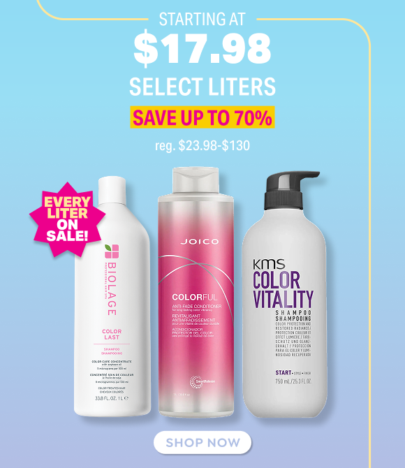SHOP THE ANNUAL LITER SALE