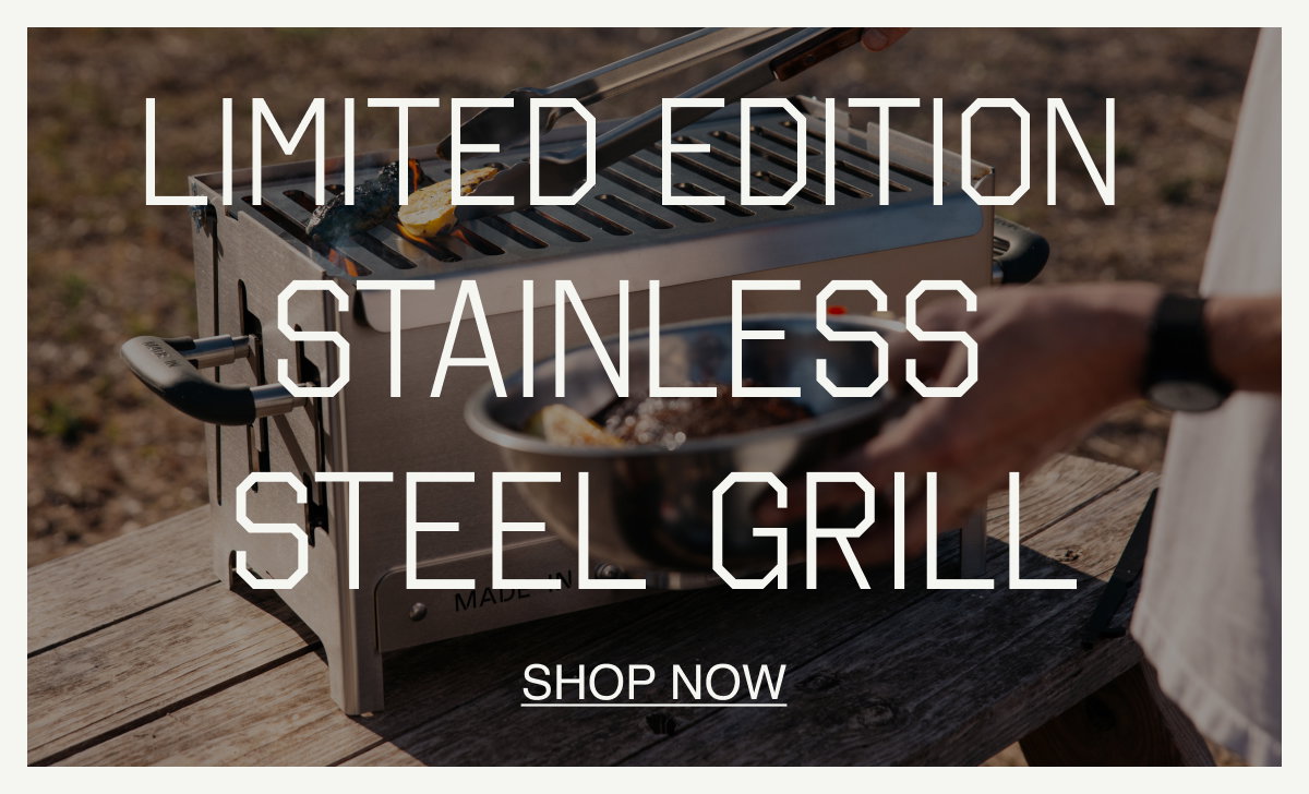 LIMITED EDITION STAINLESS STEEL GRILL