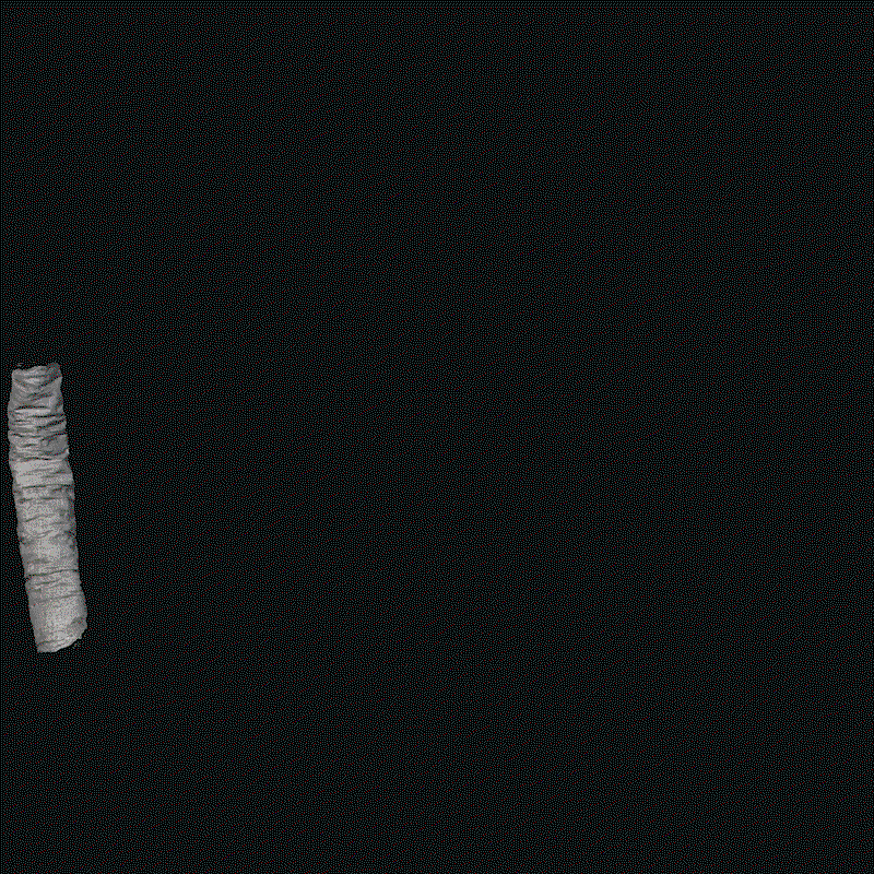 A gif of the scroll