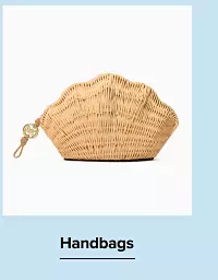 Shop handbags. Woven clutch. 