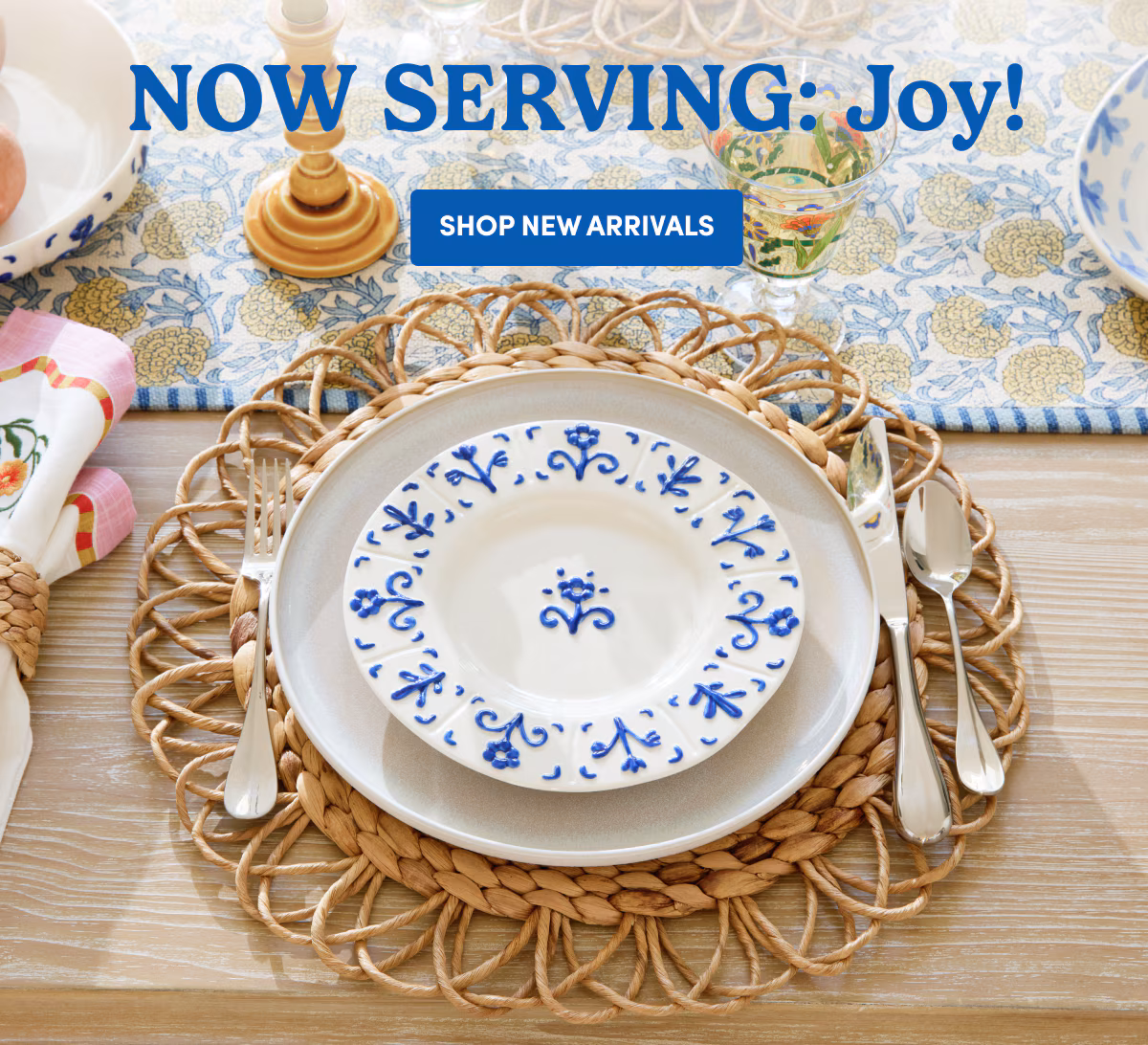 NOW SERVING: Joy! Shop New Arrivals