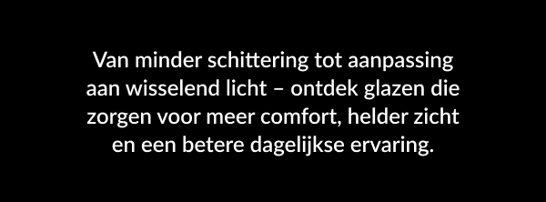 Ontdek de glazenopties