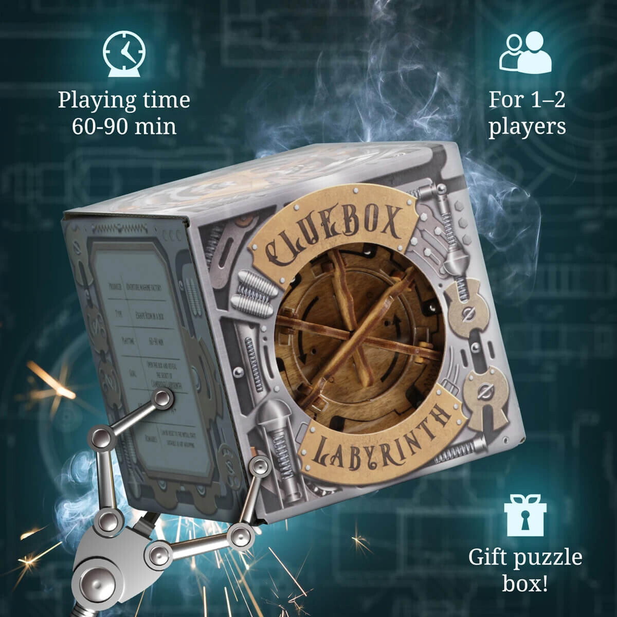 Image of Cambridge Labyrinth Cluebox Escape Room in a Box