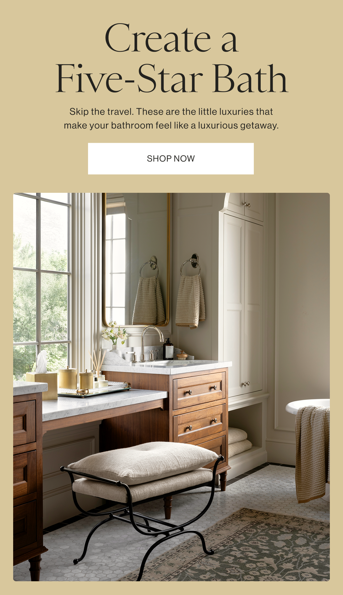 Create A Five-Star Bath