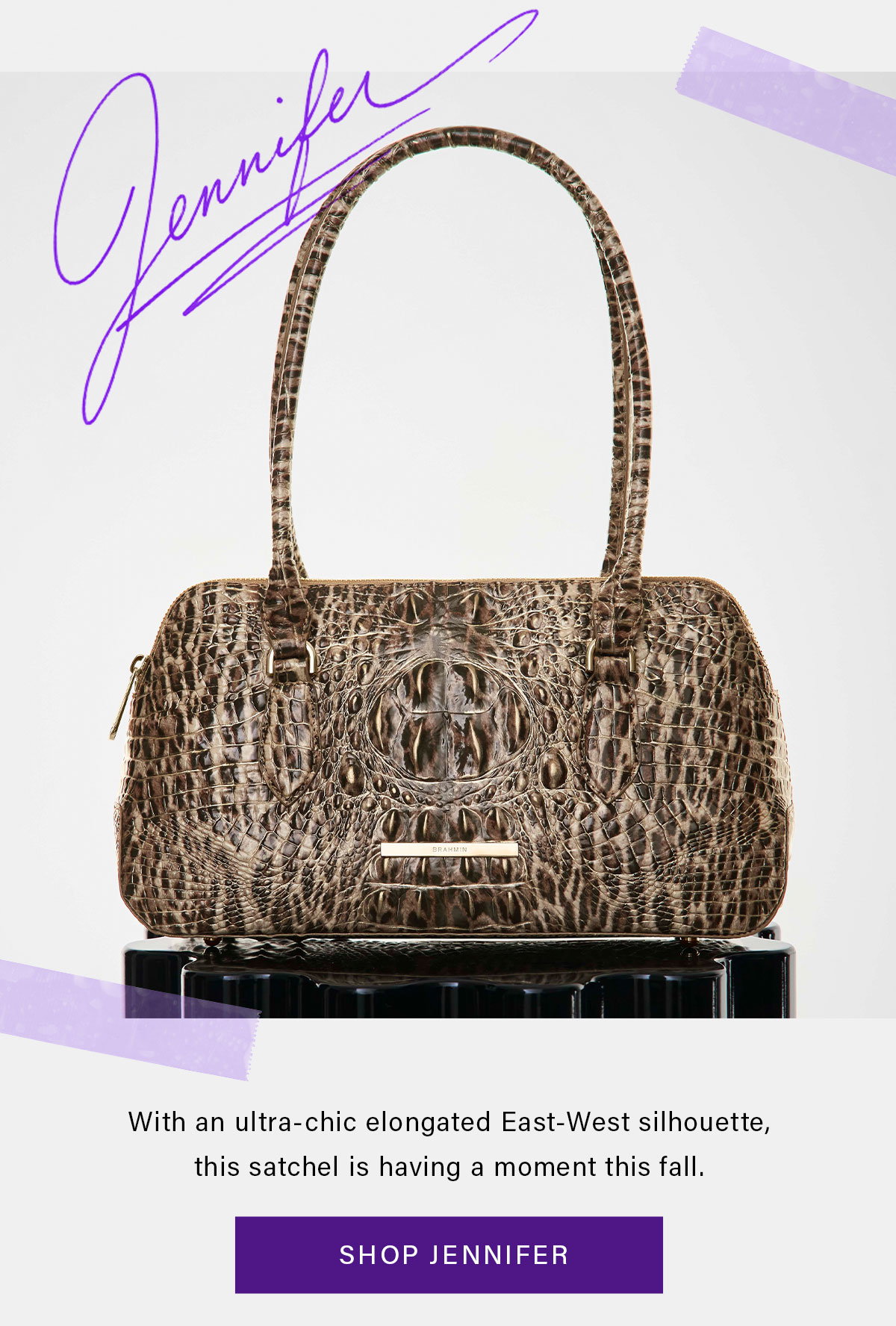 With an ultra-chic elongated