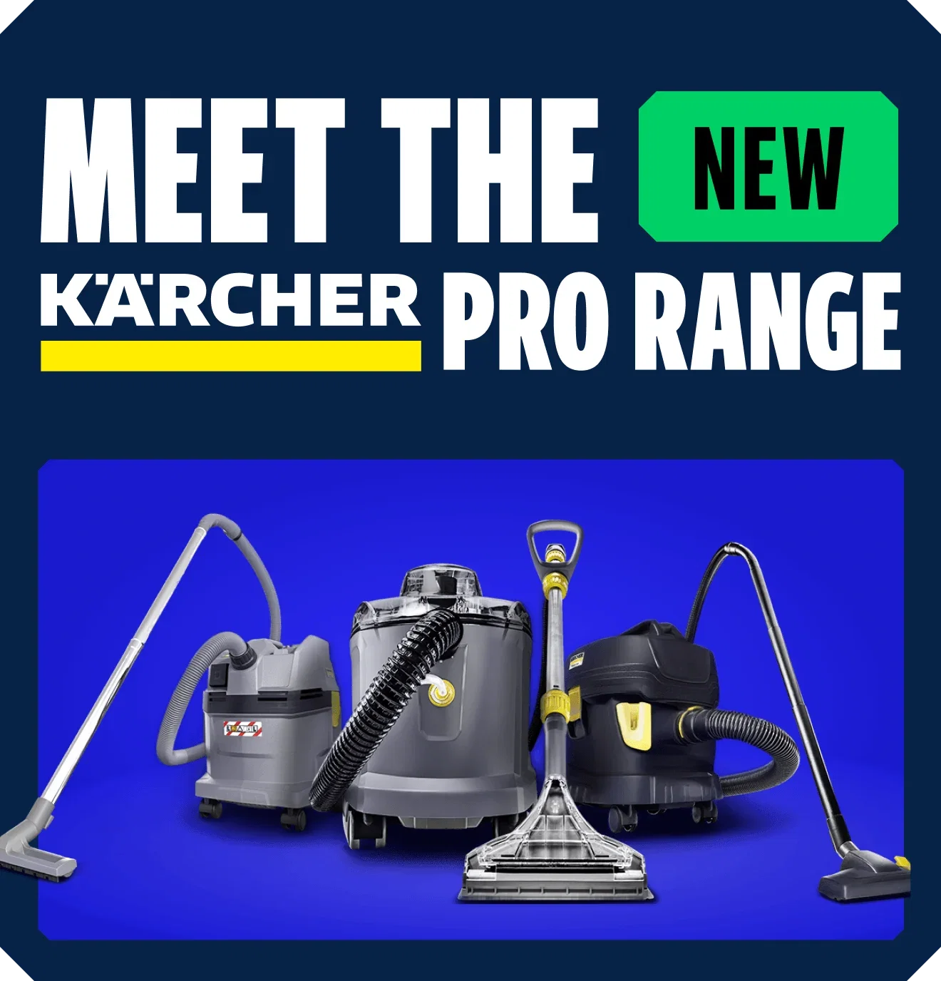 Meet the new Karcher Professional range