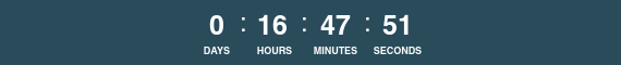 72 Hour Countdown Timer