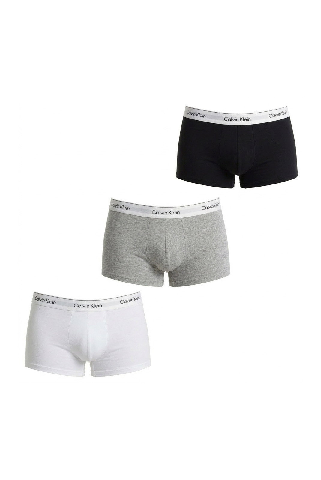Lots de 3 boxers - Black/gray/white (Taille : M)