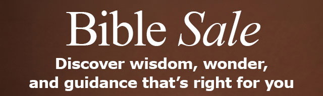 Bible Sale