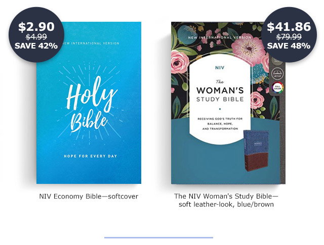 NIV Economy Bible | The NIV Woman's Study Bible