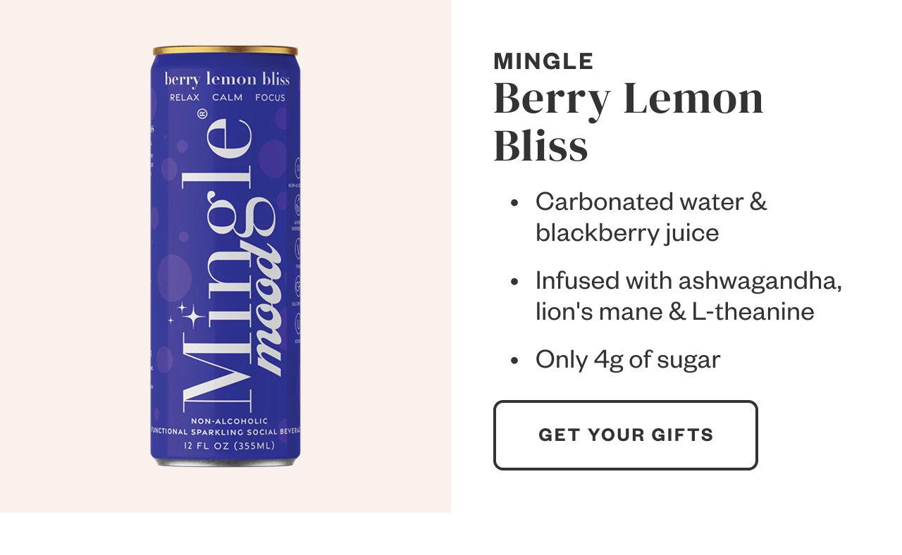 Mingle Berry Lemon Bliss. Get Your Gifts.