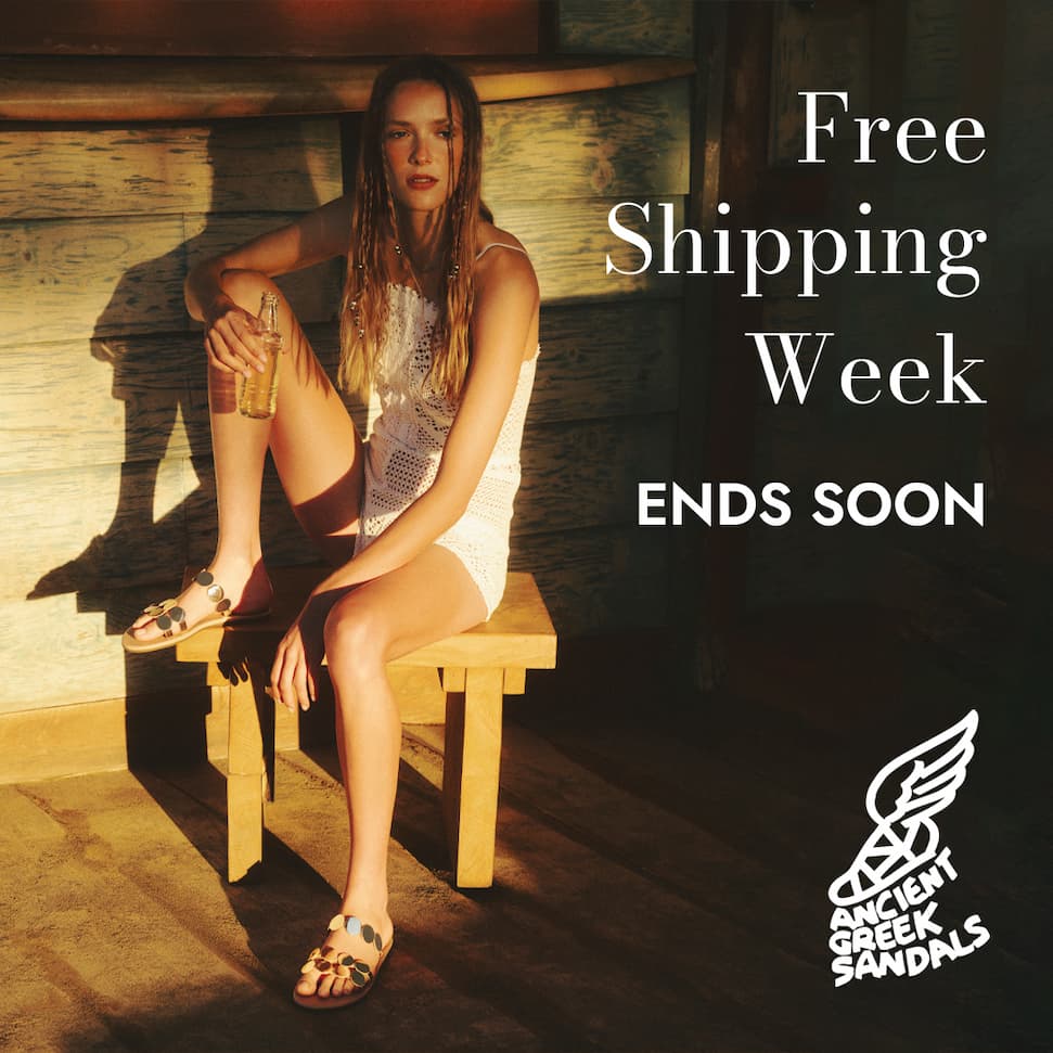 Ancient Greek Sandals - Free Shipping Week