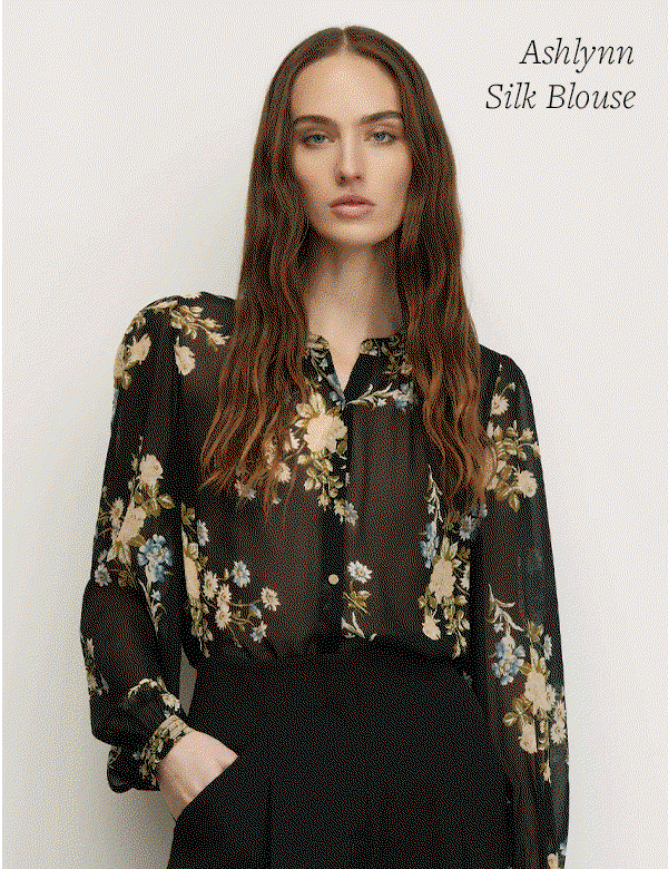 Ashlynn Silk Blouse