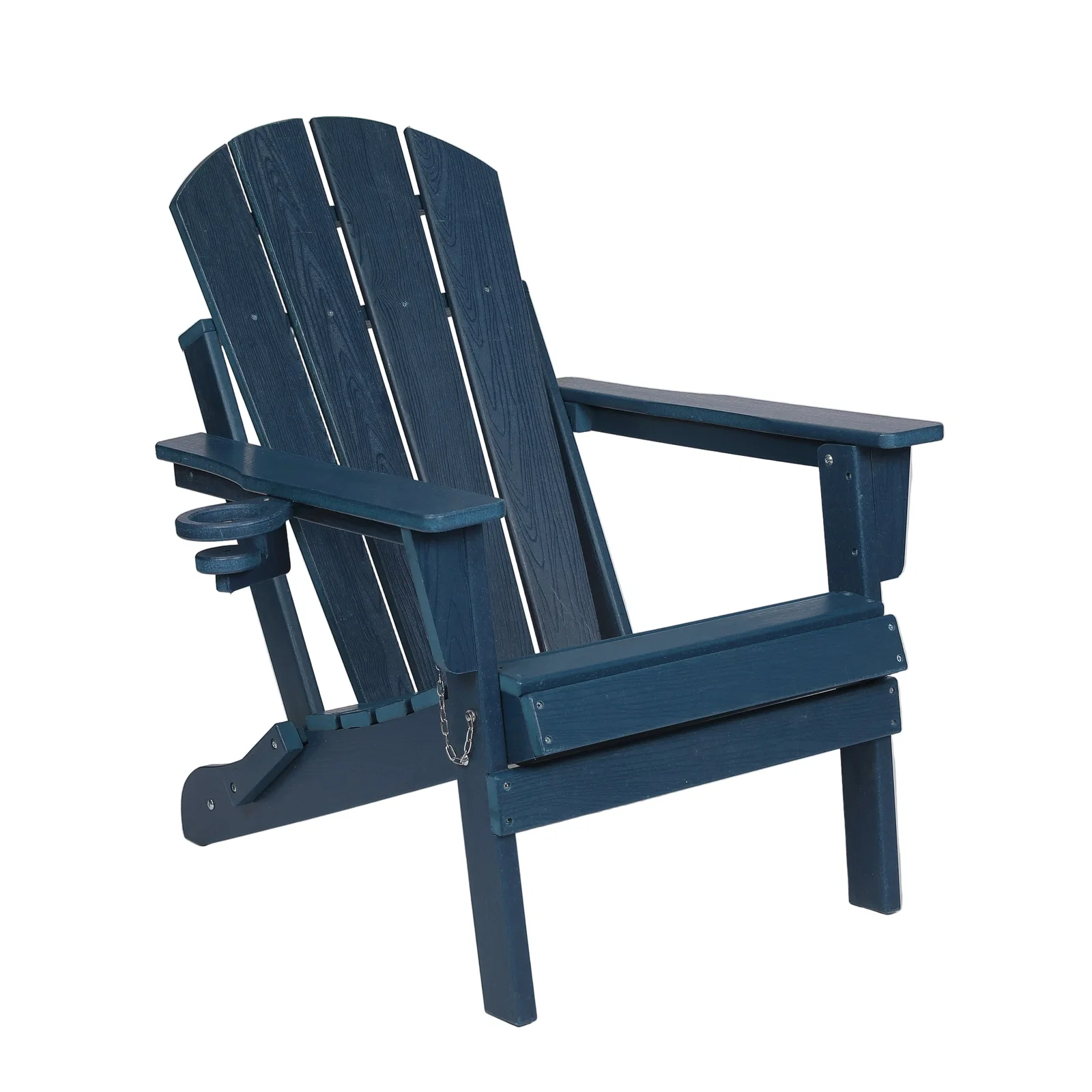 Image of Composite Folding Adirondack Chair with Dual Cup Holder