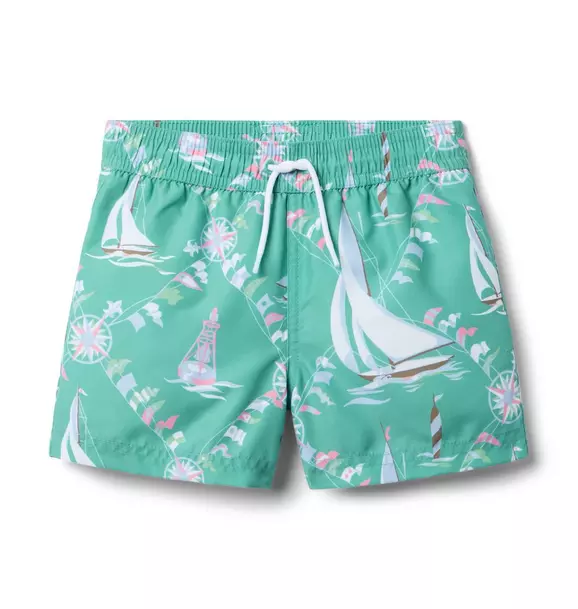 Sailboat Swim Trunk