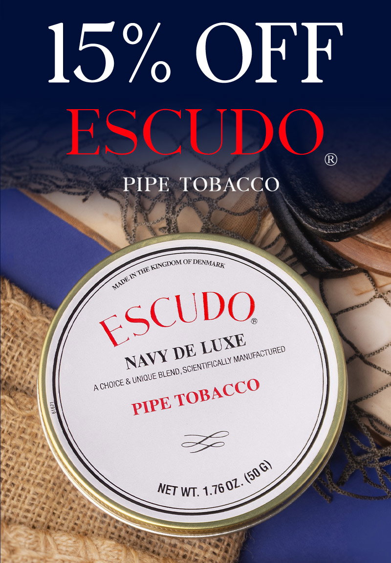 Through July 28 at 11:59 p.m. ET, receive 15% off Escudo tobacco on-site.