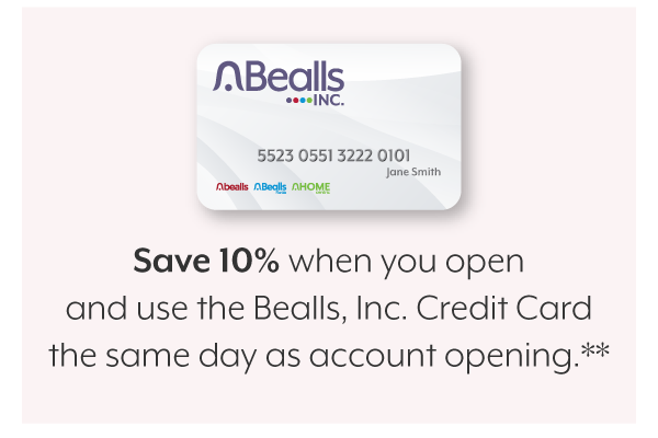 Bealls Family of Stores Credit Card