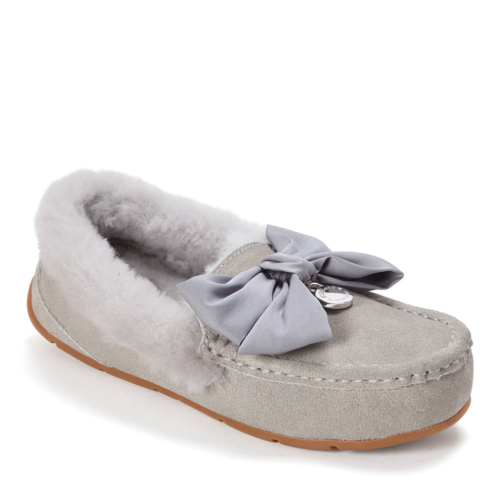 Women's Mel Dream Bow Genuine Shearling Moccasin