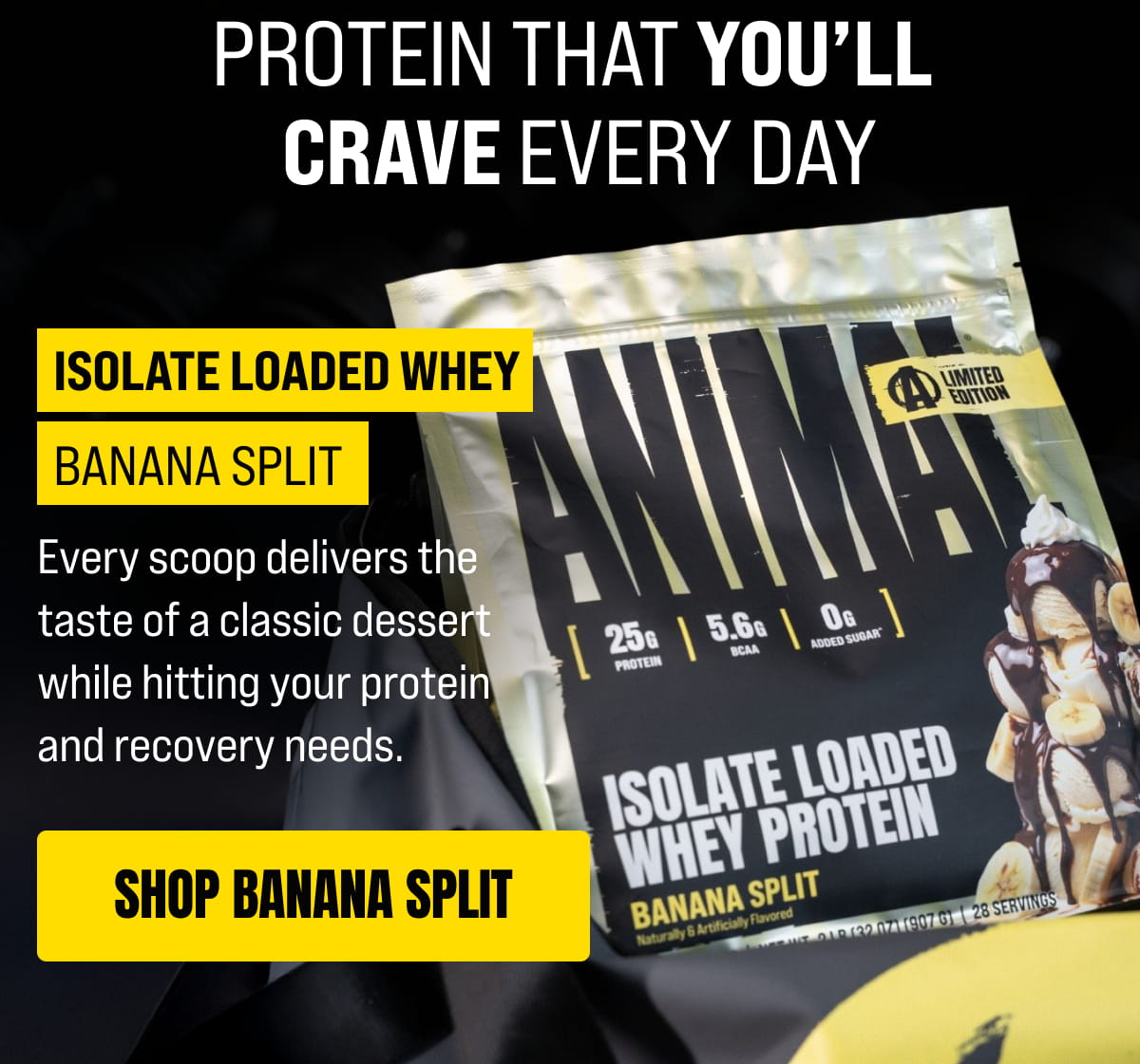 Isolate Loaded Whey | Banana Split