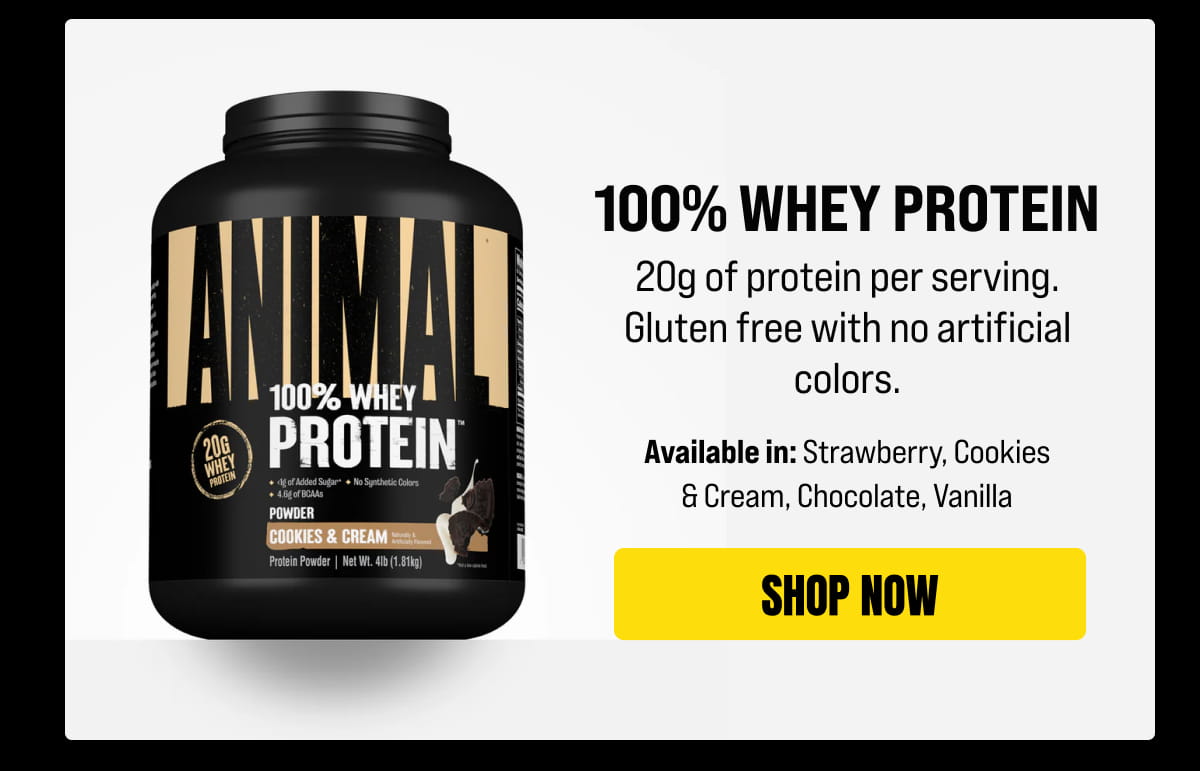 100% Whey Protein