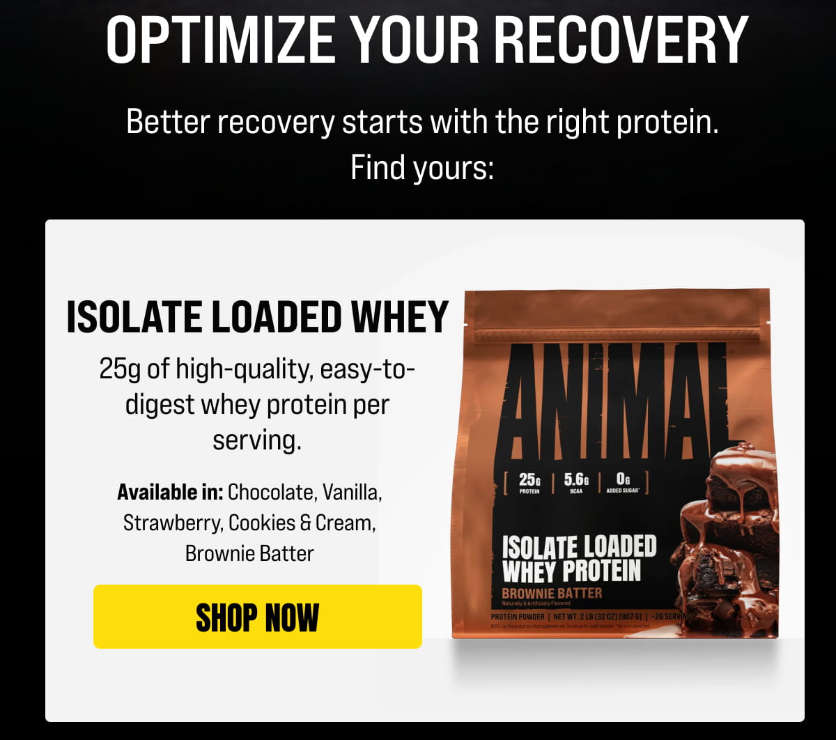 Isolate Loaded Whey